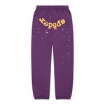 Sp5der Purple Star OG Web V2 Sweatpant Purple "Lakers" - Image 1