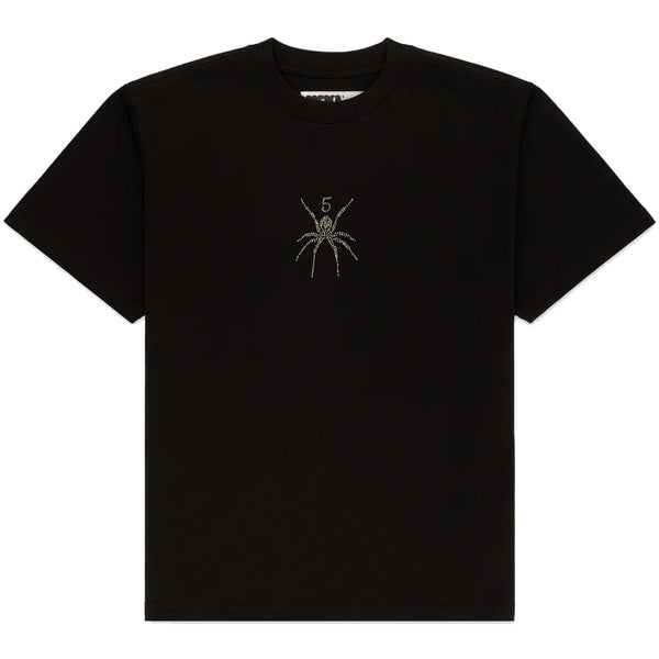 Sp5der TM Phantom Rhinestone Tee Black