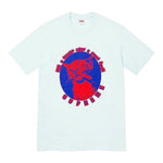 Supreme Smoke Tee Pale Blue - Supra Sneakers - Image 1