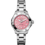 TAG Heuer Aquaracer Professional 200 Solargraph 34mm Ladies Watch Pink (WBP1318.BA0005) - Image 1