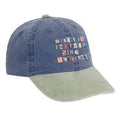 Travis Scott Birds in the Trap Cappello in denim lavato Blu / Verde