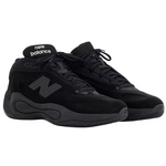 Black New Balance sneakers on a white background - Image 2