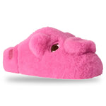 Pink plush toy resembling a cloud on a white background - Image 2
