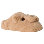 Beige slipper with bear design on a white background - Image 2