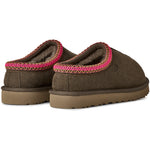 UGG Tasman II Slipper Dense Smoke (Women's) — rear view, pair, UGGbraid collar - Image 4
