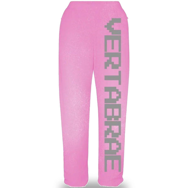 Vertabrae C-2 Sweat Pants (Pink & Grey) - Supra Sneakers
