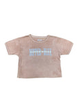 Damen-Chrome Hearts x Dipped in Blue T-Shirt Braun (W)