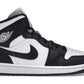 Air Jordan 1 Mid Split Black White (W) - Supra Sneakers