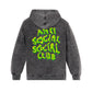 Anti Social Social Club Melt Away Hoodie Gray - Supra Sneakers