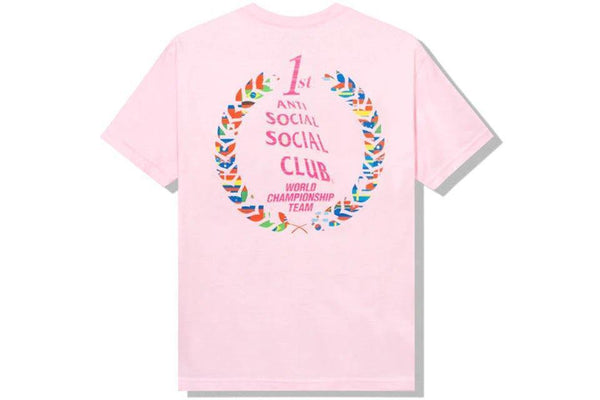 Anti Social Social Club Suzuka T-shirt Pink - Supra Sneakers