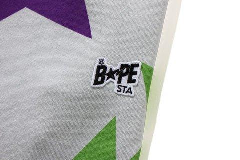 Bape Sta Pattern Wide Fit Sweat Shorts Multicolor - Supra Sneakers