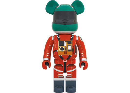Bearbrick 2001: a space odyssey Space Suit Green Helmet & Orange Suit 1000% - Supra Sneakers