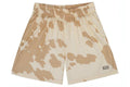 Bravest Studios Cow Print Shorts Brown / Tan