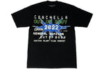 Cactus Plant Flea Market Coachella Weekend 2 T-shirt Black - Supra Sneakers - Image 1