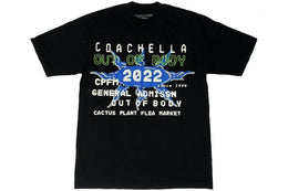 Cactus Plant Flea Market Coachella Wochenende 2 T-Shirt Schwarz