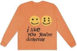 Cactus Plant Flea Market I Like You You're Different L/S Tee Orange