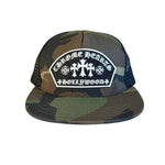 Chrome Hearts King Taco Hollywood Trucker Hat Camo - Supra Sneakers - Image 1