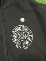 Chrome Hearts Malibu Exclusive Horse Shoe Zip Up Hoodie Black - Supra Sneakers - Image 4