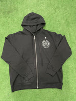 Chrome Hearts Malibu Exclusive Horse Shoe Zip Up Hoodie Black - Supra Sneakers - Image 3