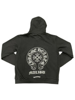 Chrome Hearts Malibu Exclusive Horse Shoe Zip Up Hoodie Black - Supra Sneakers - Image 2