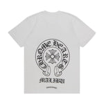 Chrome Hearts Malibu Exclusive T-shirt White - Supra Sneakers - Image 1