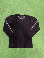 Chrome Hearts Neck Logo L/S T-shirt Black - Supra Sneakers - Image 3