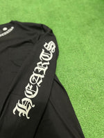 Chrome Hearts Neck Logo L/S T-shirt Black - Supra Sneakers - Image 4