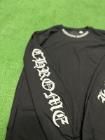 Chrome Hearts Neck Logo L/S T-shirt Black - Supra Sneakers - Image 5