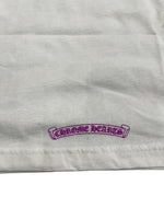 Chrome Hearts Neck Scroll Logo L/S T-shirt White Purple - Supra Sneakers - Image 5