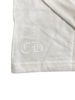 Chrome Hearts Neck Scroll Logo L/S T-shirt White Purple - Supra Sneakers - Image 4