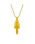 Chrome Hearts Silichrome Dolchkette Gelb