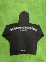 Chrome Hearts USA Shoulder Logo Hoodie Black - Supra Sneakers - Image 5
