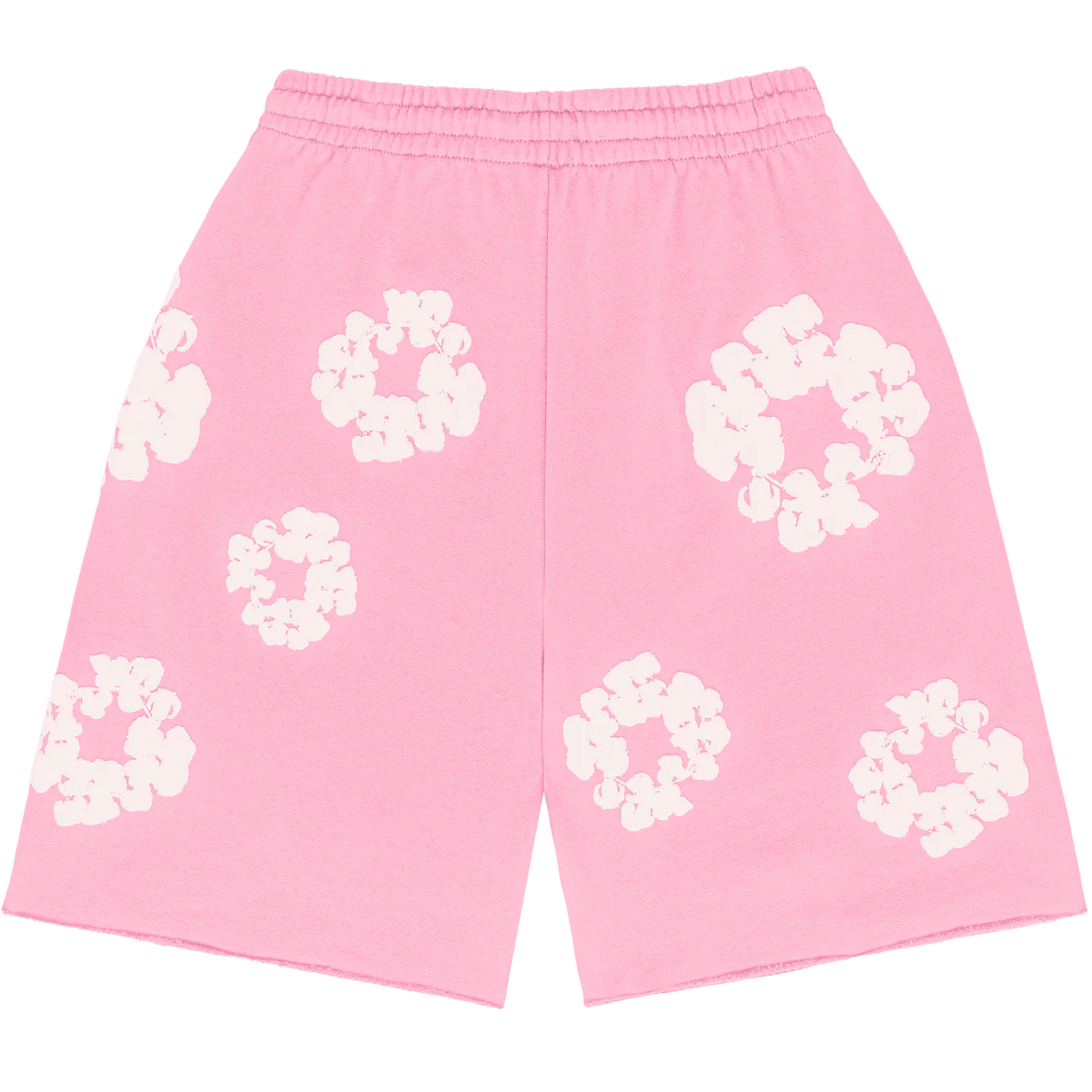 Denim Tears The Cotton Wreath Sweat Shorts Pink - Supra Sneakers