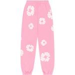 Denim Tears The Cotton Wreath Sweatpants Pink - Supra Sneakers - Image 1
