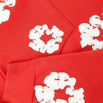 Denim Tears The Cotton Wreath Sweatshirt Red - Supra Sneakers - Image 3