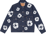 Denim Tears x Levi's Wreath Jean Jacket Raw Selvedge - Supra Sneakers - Image 1