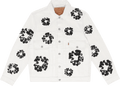 Denim Tears x Levi's Wreath Jeansjacke Weiß