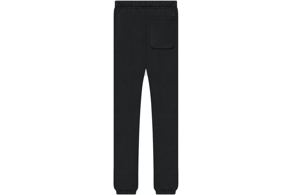 Fear of God Essentials Sweat Pants Black / Stretch Limo - Supra Sneakers