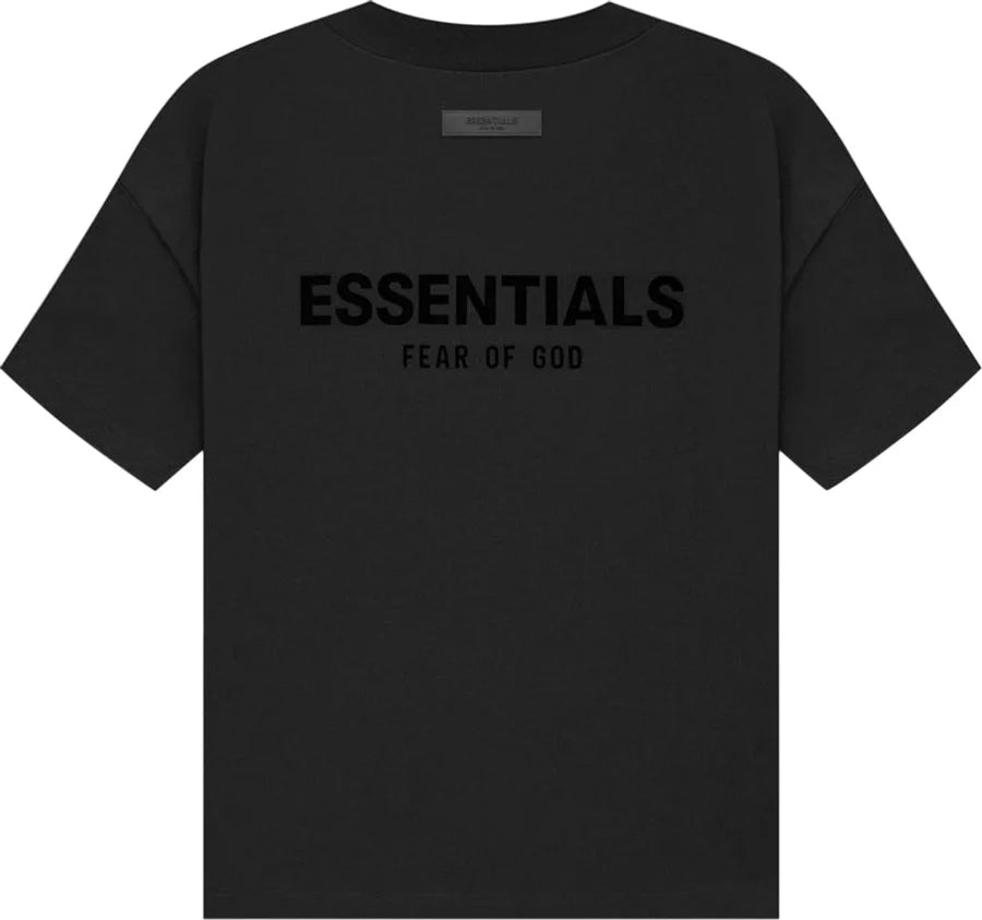 Fear of God Essentials T-Shirt Stretch Limo Black - Supra Sneakers