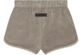 Fear of God Essentials Women's Velour Beach Short Desert Taupe