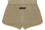 Fear of God Essentials Women's Velour Beach Short Oak - Supra Sneakers - Image 1