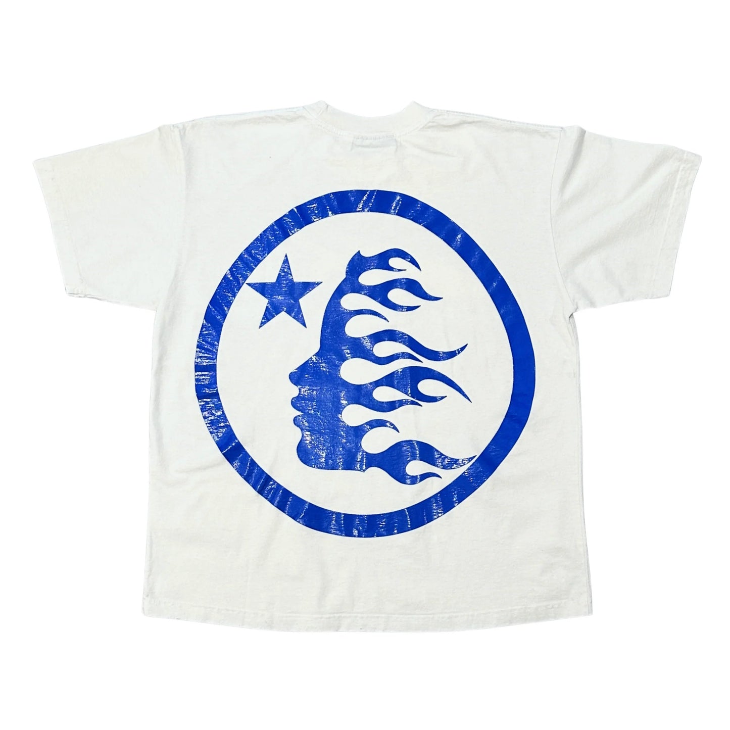 Hellstar Sports Gel Sport Logo T-Shirt (White / Blue) - Supra Sneakers