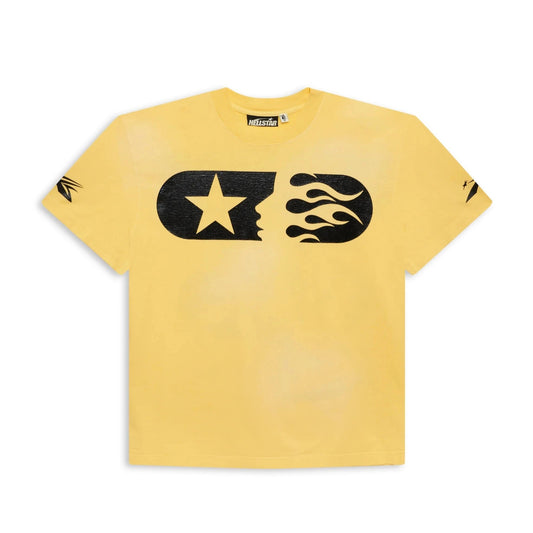 Hellstar Sports Marathon T-Shirt (Yellow) - Supra Sneakers
