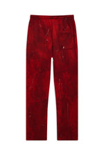 Hellstar Sports Red Tye-Dye Sweatpants - Supra Sneakers - Image 2