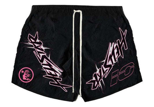 Hellstar Waxed Nylon Athletic Shorts - Supra Sneakers