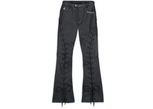 Jordan x Travis Scott Cactus Jack Women's Leather Pants Black (W) - Supra Sneakers