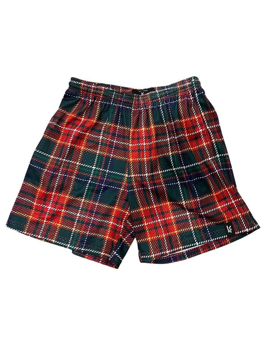 Lost Files Plaid Shorts 1 - Supra Sneakers