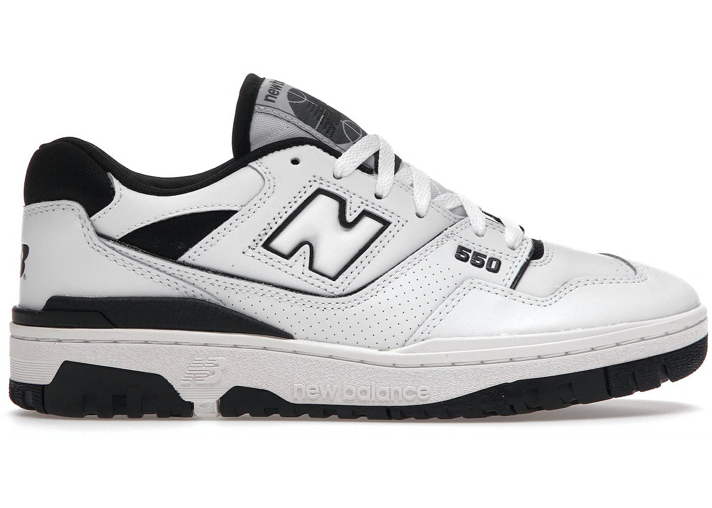 New Balance 550 White Black - Supra Sneakers