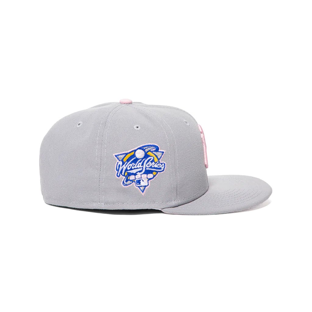 New Era x Concepts 5950 New York Yankees Fitted Hat - Gray / Pink - Supra Sneakers