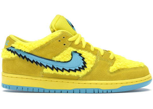Nike SB Dunk Low Grateful Dead Bears Opti Yellow - Supra Sneakers